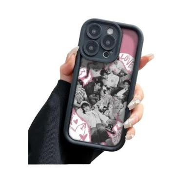 Imagem de 1 PC KPOP B-Bts Capa de telefone para iPhone 16 15 14 13 Pro Max 11 12