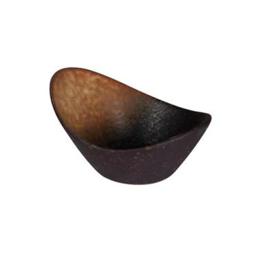 Imagem de prato de lanche Tigela de tempero para sushi, prato, utensílios mesa, bife, molheiras, pires, recipiente para, molho soja tigela de sopa(Brown)