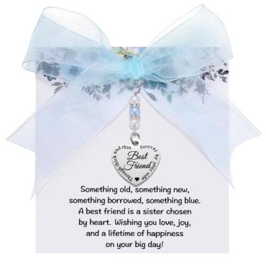 Imagem de Accesorio de Boda MIXJOY Encanto de Liga Ramo Perla Azul