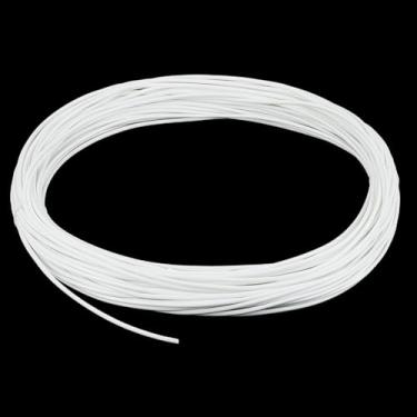 Imagem de OLYCRAFT Cordão de PE branco de 4 mm para reparo de móveis ao ar livre, reparo ao ar livre, corda de plástico para cadeira de pátio de plástico corda de vime de vime de vime de vime de plástico sólido
