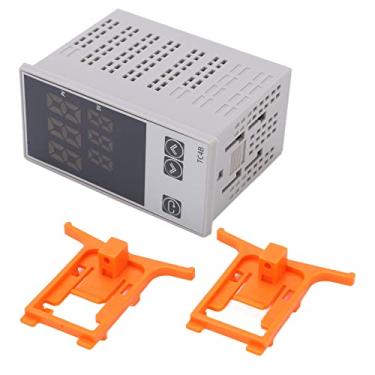 Imagem de Controlador de temperatura digital PID Termostato de função de saída dupla sensível de alta precisão para eletrodomésticos, motores, refrigeração, aquecimento, material ABS (BEM-TC4B-14R)