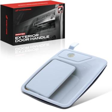 Imagem de A-Premium Maçaneta externa pintada do lado do motorista dianteiro compatível com Ford F-250 F-350 F-450 F-550 Super Duty 1999-2016, Oxford White (YZ)