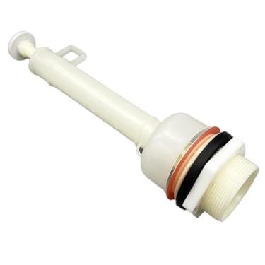 Imagem de Válvula de descarga de vaso sanitário, substituição para modelo nº 211-11-1/5.1 cm, plástico branco, compatível com tanques de vaso sanitário Mansfield modelos 211, 125, 159, 160, 161, 165, 170, 171