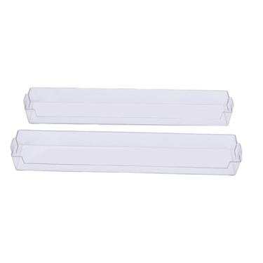 Imagem de Eujgoov Organizador de Fita Transparente 2 Unidades de Rack de Exibição de Acrílico para Montagem na Parede, Suporte de Fita PET Com Instalação Adesiva para Banheiro, Cozinha, Bancada, Maquiagem, Penteadeira (Transparente)