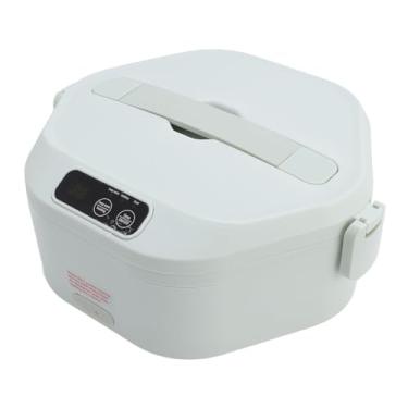 Imagem de Luocute Lancheira Elétrica, Aquecedor de Alimentos Recarregável Portátil Sem Fio Com Recipiente de 1L e Colher Garfo, para Adultos, Homens, Mulheres, Carro, Viagem, (Estilo2)