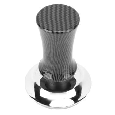 Imagem de Cryfokt Prensa Elástica de Aço Inoxidável para café, Calcadeira Manual de 53mm para Casa, Restaurantes (Fundo plano)