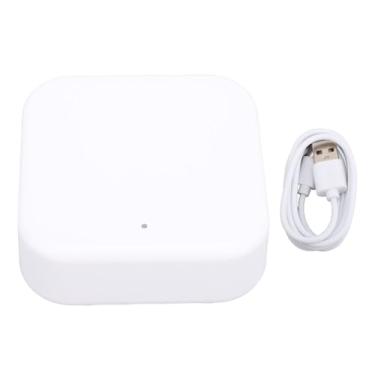 Imagem de Bluetooth poe gateway casa inteligente hub multifuncional wifi bluetooth gateway com porta rj45 para de casa inteligente abs 70x70x26mm
