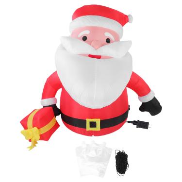 Imagem de Tnfeeon Decorações de Natal Infláveis, Decoração de Natal de 5,9 Pés, Iluminação Led, Decoração de Quintal Ao Ar Livre Com Caixa, Classificação Ip44 para Festa de Jardim Doméstico (Plugue EUA