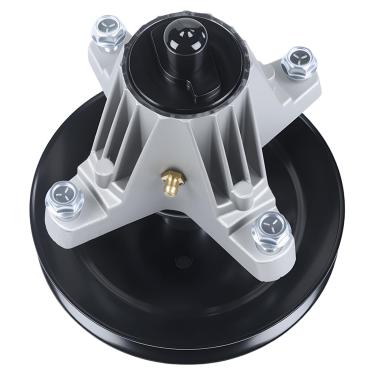 Imagem de Ruzros Conjunto de eixo de deck para cortador de grama compatível com *b Cad*et ZT1-42, ZTS1-42, MTD Craft*sman Z5200, Troy*Bilt Mustang Z42 -Fits 106.7 cm Decks Zero Turn Mower, Substitui