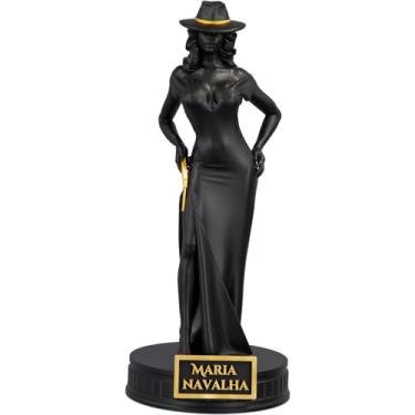 Imagem de Estátua Maria Navalha Imagem Umbanda Candomblé (Cor Aurum Noctis)