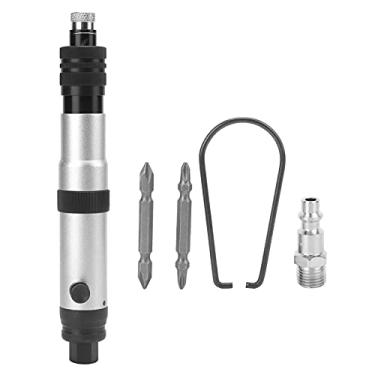 Imagem de Chave de fenda elétrica pneumática reta predefinida ferramenta de torção portátil dispositivo de aperto de parafuso movido a ar para placas de circuito elétrico e reparos de (Estilo EUA)