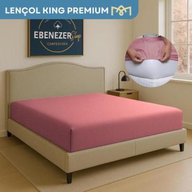 Imagem de Lençol King Avulso Antialérgico Micropercal 400 Fios Antiácaro Confort