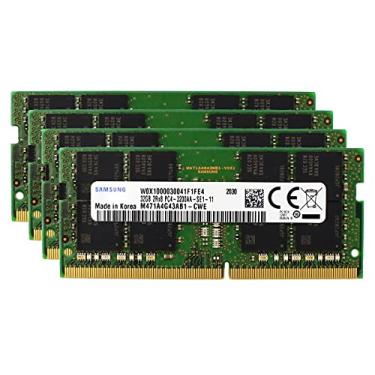 Imagem de Original de fábrica de 128 GB (4 x 32 GB) compatível com HP Zbook Fury, módulo de memória de notebook Power Laptop Upgrade RAM DDR4 3200MHz PC4-25600 SODIMM 2Rx8 CL22 1.2v P/N: 13L73AA Adamanta