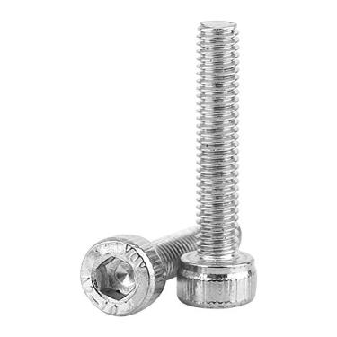 Imagem de Generic Conjunto de Parafusos de Cabeça Sextavada de Aço Inoxidável para Construção e Reparo, Kit de Fixação M3-M8 de 300 Peças para Eletrodomésticos e Escritórios (M3 300 unidades)