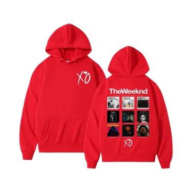 Imagem de Moletom Unissex Com Estampa Da Capa Do Álbum the Weeknd, Moda Hip Hop,