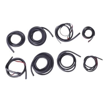 Imagem de Akozon Descascamento do Tempo do Carro Redução de Ruído Vedação à Prova de Som Porta Tronco a B Pilar Vedações de Borracha Substituição para o Modelo 3 y Todos Os Anos