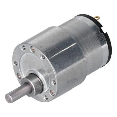 Imagem de SPYMINNPOO Motor de Engrenagem de Alta Torção Com Redução de Velocidade para Automóveis DC 24V, Motor Elétrico de Caixa de Engrenagens de Metal para Robôs, ímã de Cobre, de Engrenagem CW CCW para