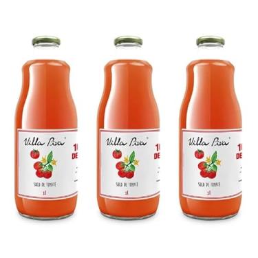 Imagem de Kit 3X: Suco de Tomate 100% Villa Piva 1L