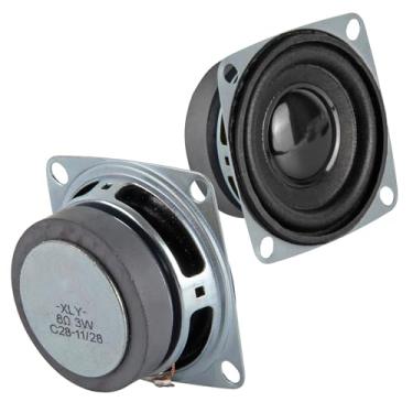 Imagem de DWEII 2 peças, alto-falante estéreo de 5 cm, 8 Ohm, 3 W, caixa de som estéreo, kit de alto-falante faça você mesmo, compatível com Arduino