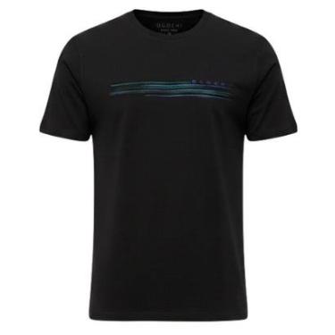 Imagem de Camiseta OgochI Masculina Preto Concept Detail Green/Purple-Masculino