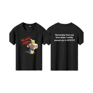 Imagem de Camiseta Casual Divertida De Verão Para Meninos E Meninas Com Decote R