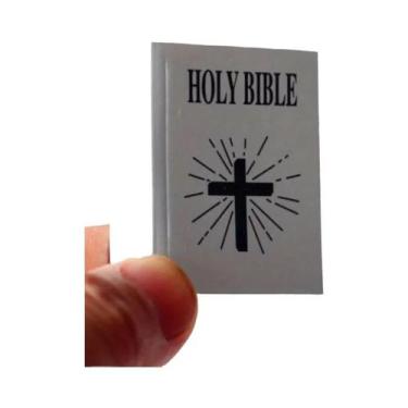 Imagem de Miniatura De Bíblia Em Papel Para Casa De Bonecas, Modelo De Brinquedo