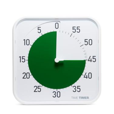 Imagem de Time Timer Temporizador de contagem regressiva visual original de 30 cm – temporizador visual grande de sala de aula silencioso de 60 minutos para SEL, regulação emocional, foco, transições calmas
