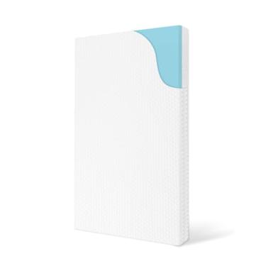 Imagem de Cocellona Pack and Play Colchões N Play, 38 x 26 Pack N Play Colchões para bebês com capa removível ultramacia para bebês, colchão de bebê portátil macio e firme de espuma viscoelástica respirável