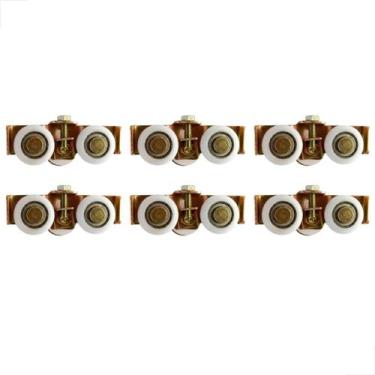 Imagem de Roldana brock Porta De Correr Vidro Temperado Dupla Bk02 6Un