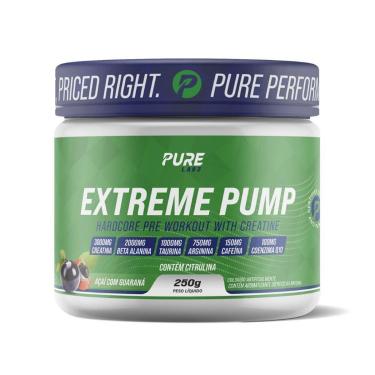 Imagem de Pré Treino Extreme Pump 250g Maçã Verde Pure Athletic-Unissex