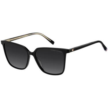 Imagem de Óculos de Sol Tommy Hilfiger Th 2292/S 807 - Preto 55-Feminino