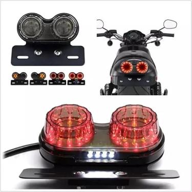 Imagem de CHMINGDE NAO Faróis de motocicleta holofotes de LED 12 V Luzes de trabalho Farol de neblina de LED adequado para motocicleta off-road 4X4 Bike SUV UTV