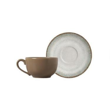 Imagem de Conjunto 6 Xícaras De Chá Macchiato Com Pires Durban 250Ml - Alleanza 