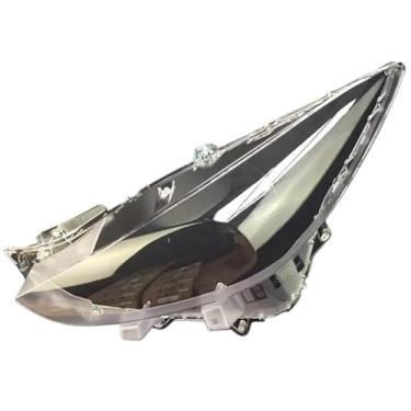 Imagem de Lente do farol do carro compatível com mazda 3 axela 2017 2018 2019 tampa do farol do carro lente de substituição capa de escudo automático tampas de sombra de lâmpada brilhante(Left)