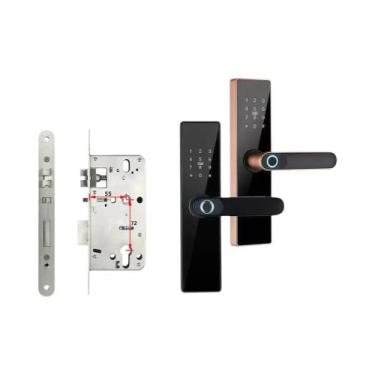 Imagem de Fechadura De Porta Inteligente WiFi CDOK Tuya Com Desbloqueio Remoto P