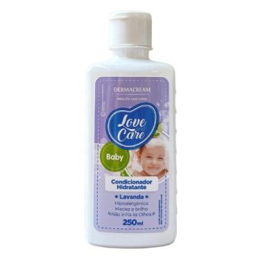 Imagem de Condicionador Love & Care Baby Lavanda Dermacream 250ml