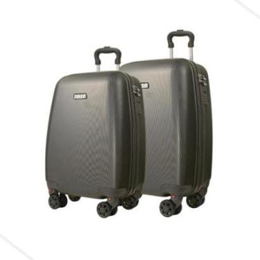 Imagem de Kit Malas Infantil Escola Bordo Roda 360° Acompanha Adesivos-Unissex