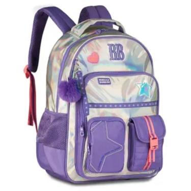 Imagem de Mochila Juvenil Rebecca Bonbon Holográfica Original-Feminino