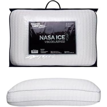 Imagem de Travesseiro Nasa Ice Refrescante 50x70cm Visco, Luxo, Premium, Hotel, Antialérgico
