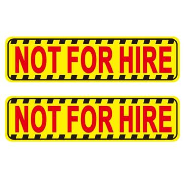 Imagem de Pacote com 2 adesivos magnéticos refletivos para carros, vans e caminhões, 7,5 cm × 30,5 cm, placas magnéticas para identificação não são para aluguel de carro