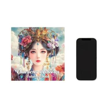 Imagem de Livro De Colorir De Personagens Para Meninas, 26 Páginas, Livro De Pin