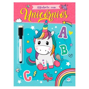 Imagem de Livro de Colorir Alfabeto com Unicórnios 5903 - Ciranda