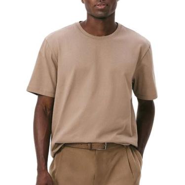 Imagem de Camiseta Manga Curta Hering 0227 Masculina Super Cotton T. P/XXG, XG, 