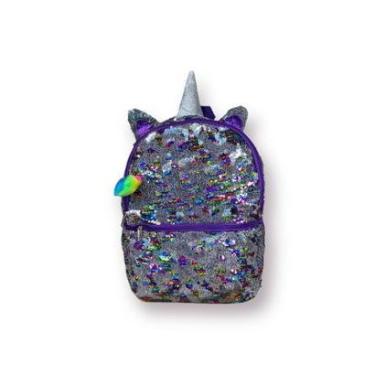 Imagem de Mochila Feminina Infantil Unicornio Paete Clio CG3099-Feminino