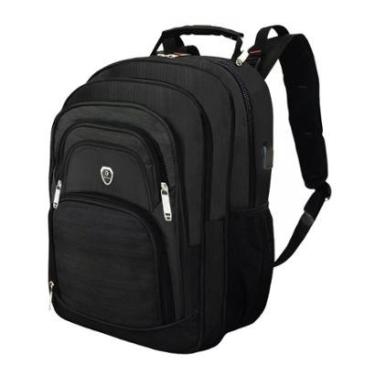 Imagem de Mochila Masculina Feminina Executiva Reforçada Trabalho Faculdade Viagem Passeio Resistente Linda-Unissex