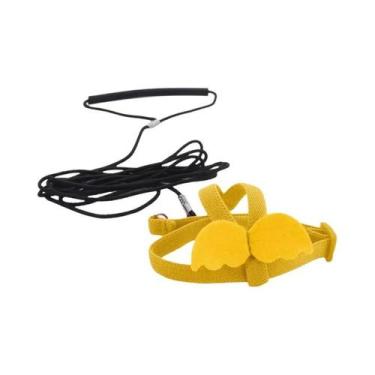 Imagem de Arnês De Voo Para Papagaio, Calopsita E Caturra Com Corda Para Treinam
