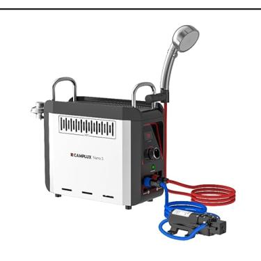 Imagem de CAMPLUX Nano 3 aquecedor de água a gás portátil