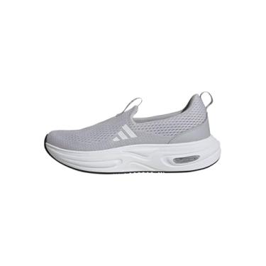Imagem de adidas Cloudfoam Cuxxion-Lounge Tênis feminino, Cinza maciço/branco/preto, 37