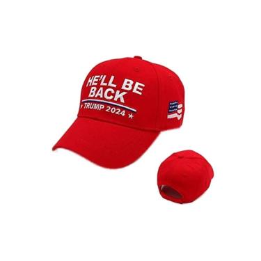 Imagem de Boné Novo Donald Trump 2024 Bonés De Beisebol