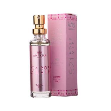 Imagem de Perfume Feminino Amakha paris 15ml, 521 Vip Rose